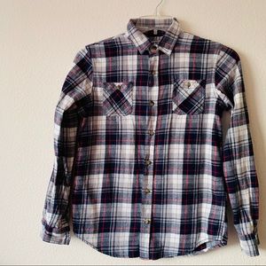 Boy’s Arizona Jean Company Plaid Flannel Shirt XL